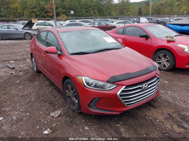 hyundai elantra 2017 kmhd84lf3hu248325