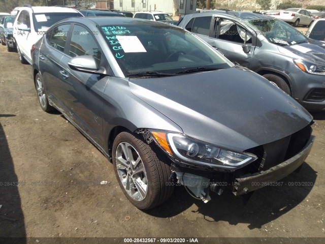 hyundai elantra 2017 kmhd84lf3hu302674