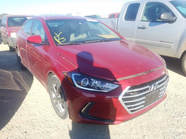 hyundai elantra 2017 kmhd84lf3hu423110