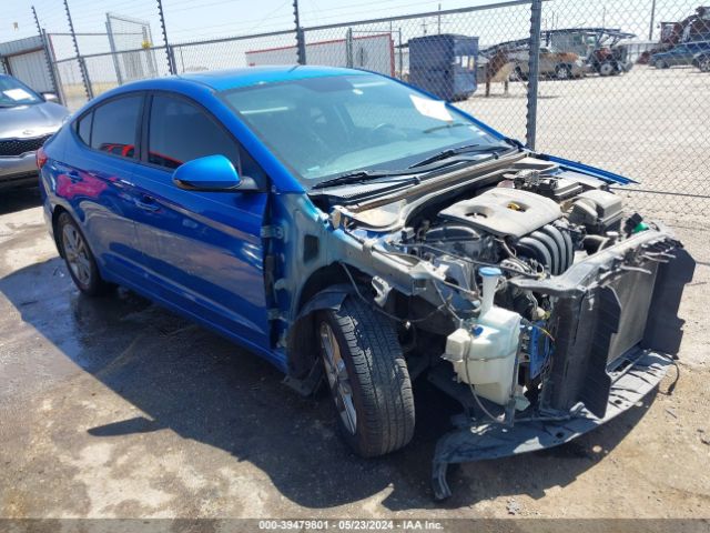 hyundai elantra 2017 kmhd84lf3hu423477