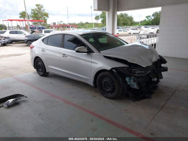 hyundai elantra 2018 kmhd84lf3ju466075