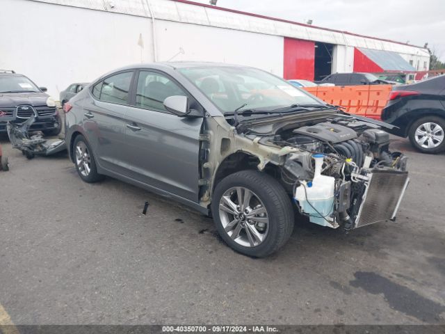 hyundai elantra 2018 kmhd84lf3ju499156