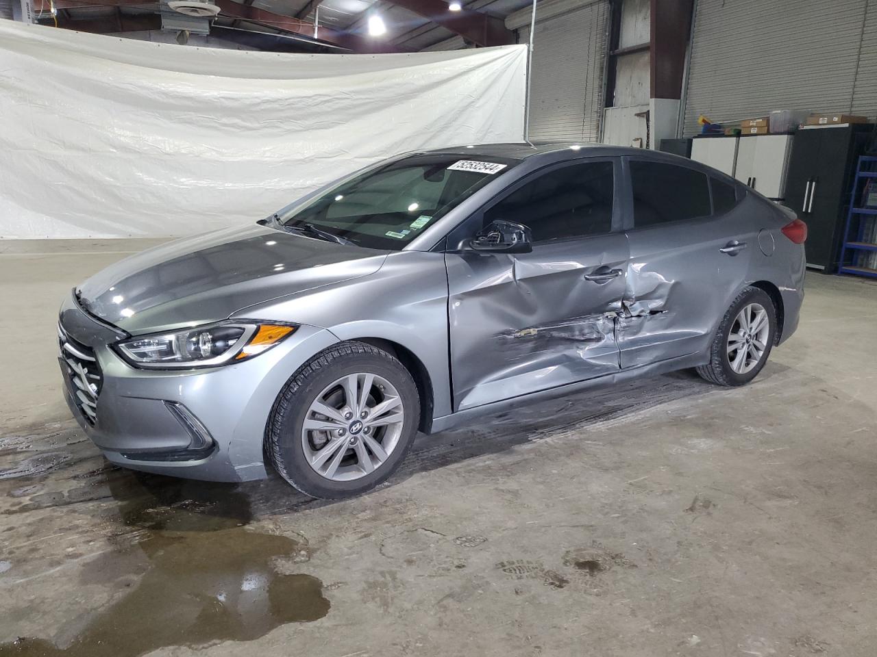 hyundai elantra 2018 kmhd84lf3ju511919