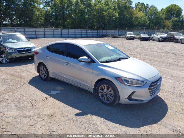 hyundai elantra 2018 kmhd84lf3ju574244