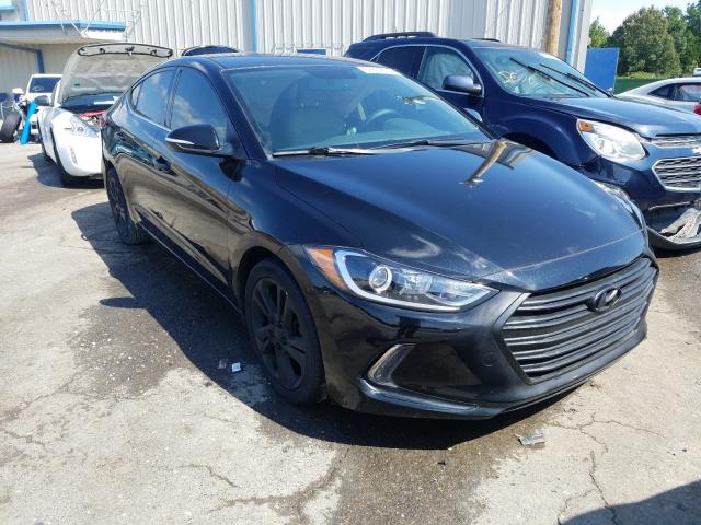 hyundai elantra se 2018 kmhd84lf3ju576334