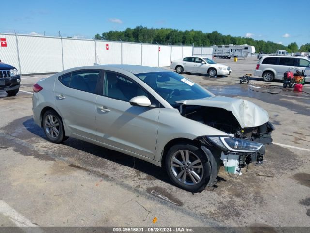 hyundai elantra 2018 kmhd84lf3ju590427