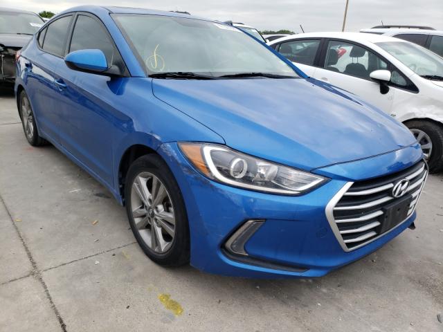 hyundai elantra se 2018 kmhd84lf3ju596552