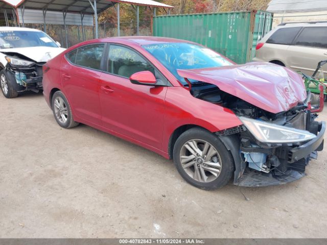 hyundai elantra 2019 kmhd84lf3ku744569