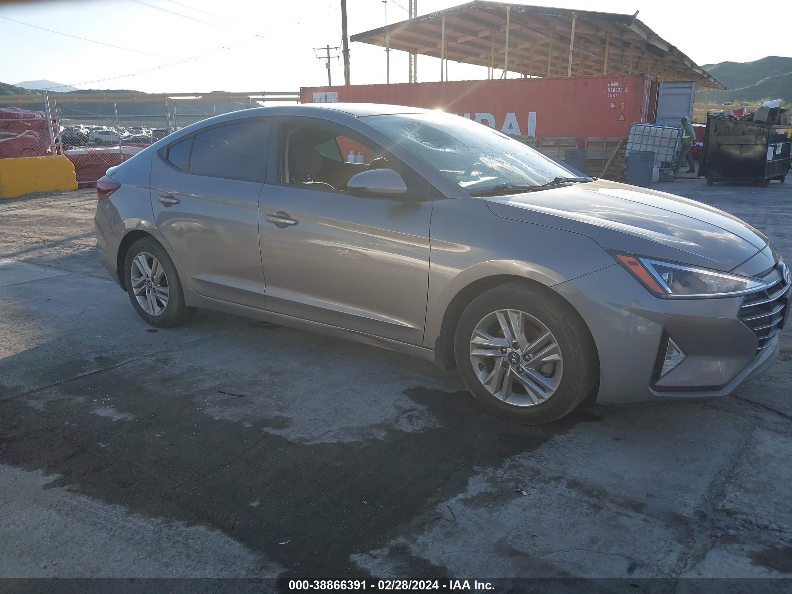 hyundai elantra 2020 kmhd84lf3lu105934