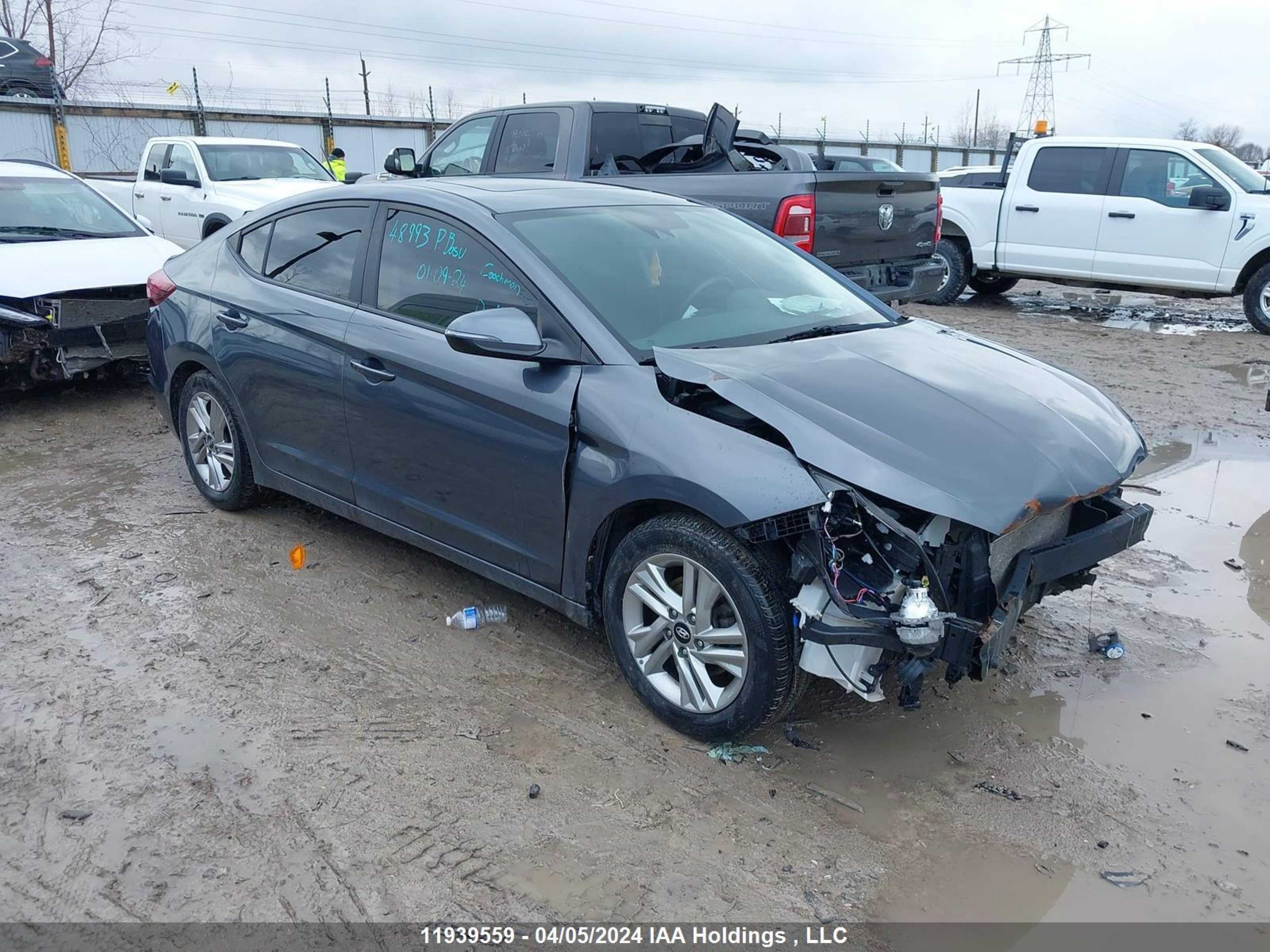 hyundai elantra 2020 kmhd84lf3lu897373