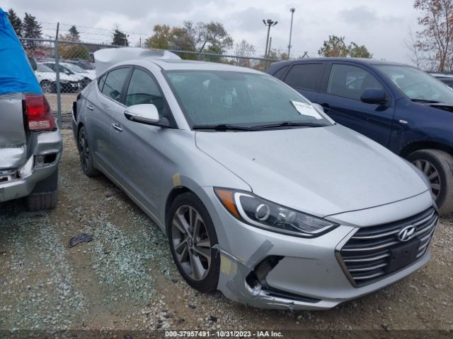 hyundai elantra 2017 kmhd84lf4hu062857