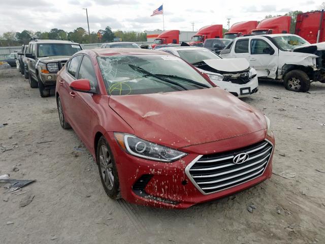 hyundai elantra se 2017 kmhd84lf4hu064088