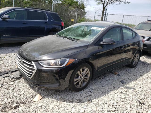 hyundai elantra se 2017 kmhd84lf4hu075446