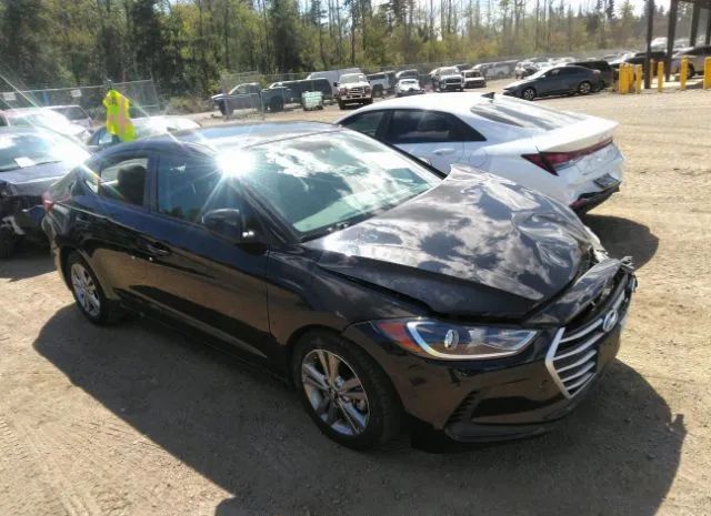 hyundai elantra 2017 kmhd84lf4hu161758