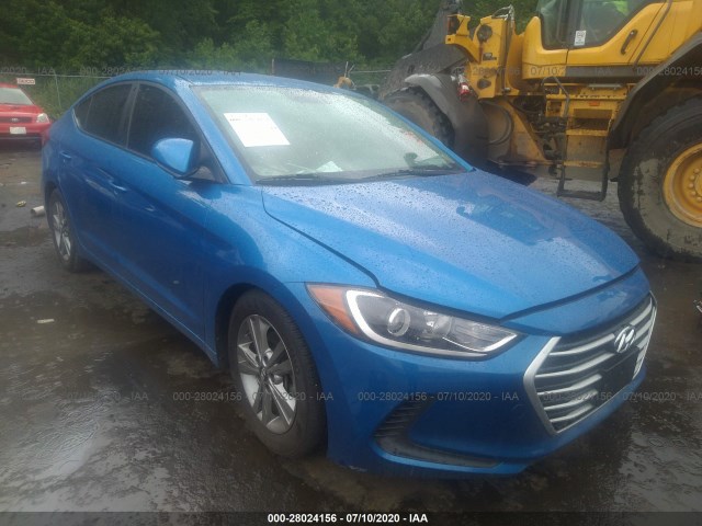 hyundai elantra 2017 kmhd84lf4hu165650