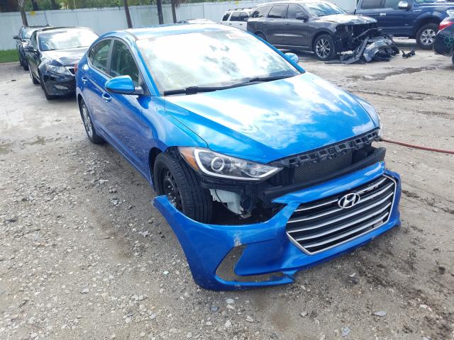 hyundai elantra se 2017 kmhd84lf4hu172033