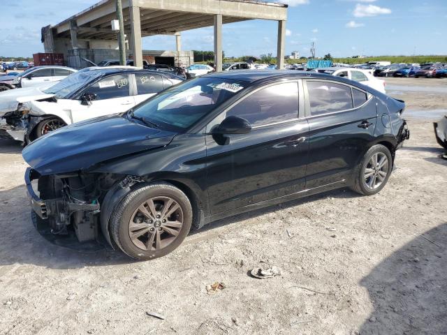 hyundai elantra 2017 kmhd84lf4hu182772