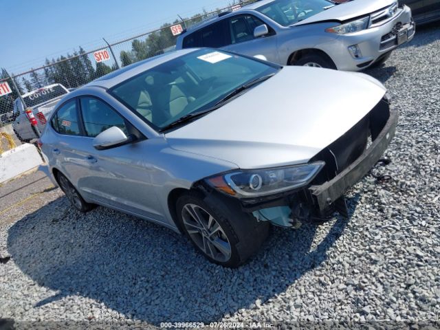 hyundai elantra 2017 kmhd84lf4hu201255