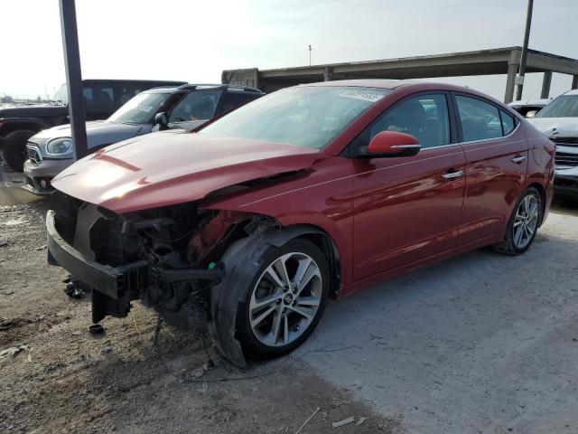 hyundai elantra se 2017 kmhd84lf4hu211784