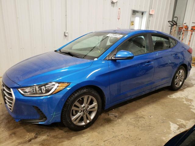 hyundai elantra se 2017 kmhd84lf4hu241397