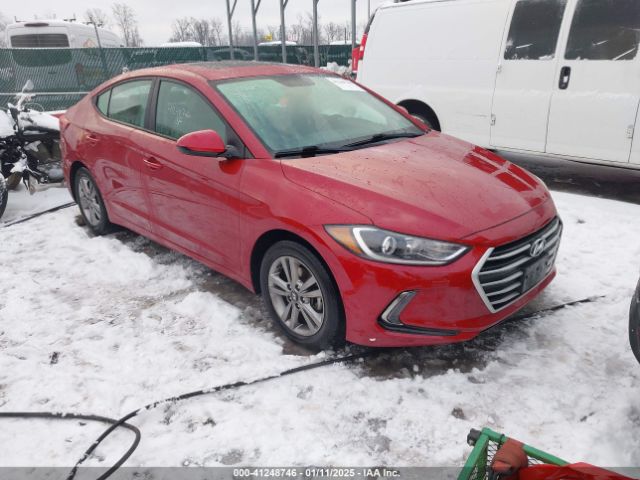 hyundai elantra 2017 kmhd84lf4hu261729