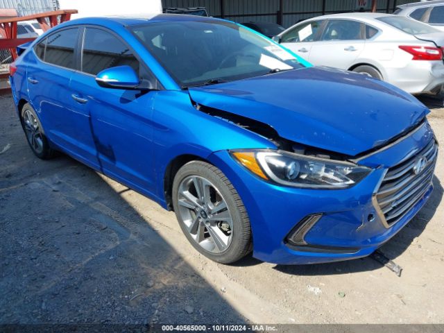 hyundai elantra 2017 kmhd84lf4hu263089