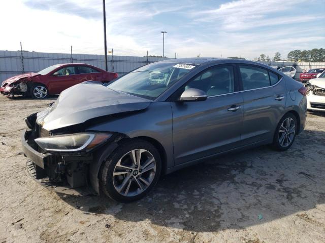 hyundai elantra 2017 kmhd84lf4hu263934