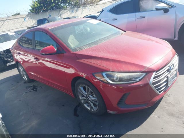 hyundai elantra 2017 kmhd84lf4hu398217