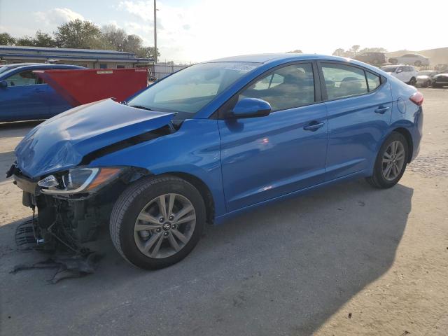 hyundai elantra se 2018 kmhd84lf4ju472158