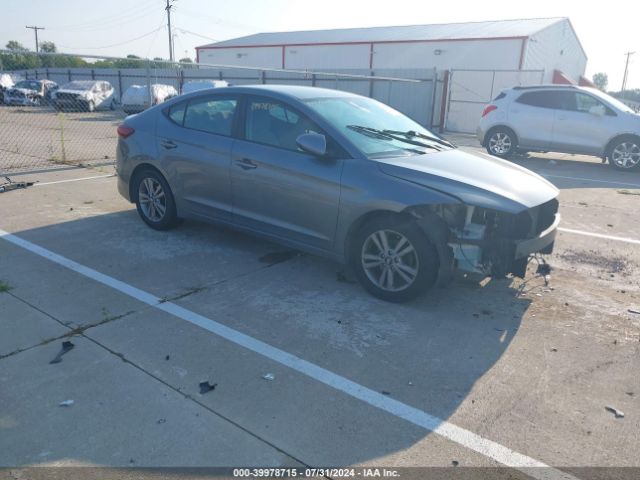 hyundai elantra 2018 kmhd84lf4ju498808