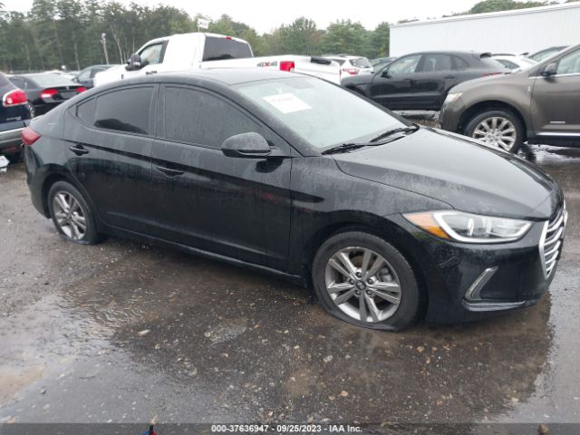 hyundai elantra 2018 kmhd84lf4ju502954