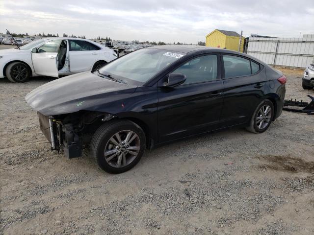 hyundai elantra se 2018 kmhd84lf4ju503005