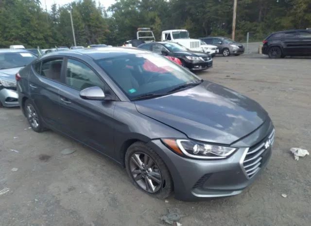 hyundai elantra 2018 kmhd84lf4ju563155