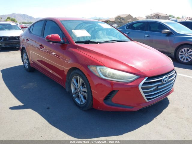 hyundai elantra 2018 kmhd84lf4ju609003