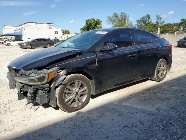 hyundai elantra se 2018 kmhd84lf4ju610510