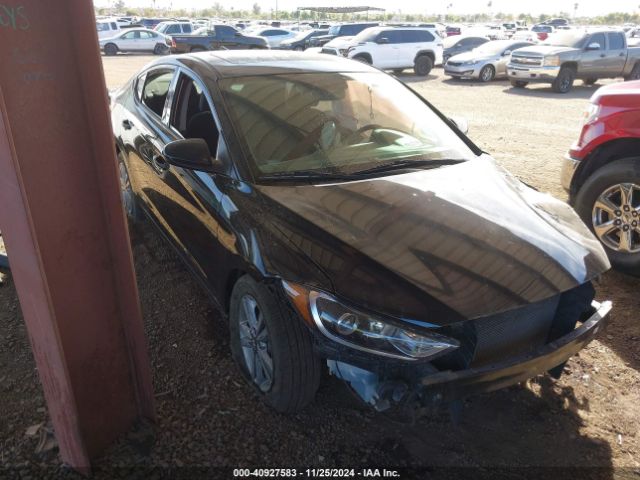 hyundai elantra 2018 kmhd84lf4ju614766