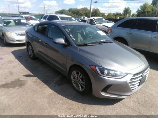 hyundai elantra 2018 kmhd84lf4ju622575