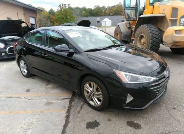 hyundai elantra se 2019 kmhd84lf4ku742765