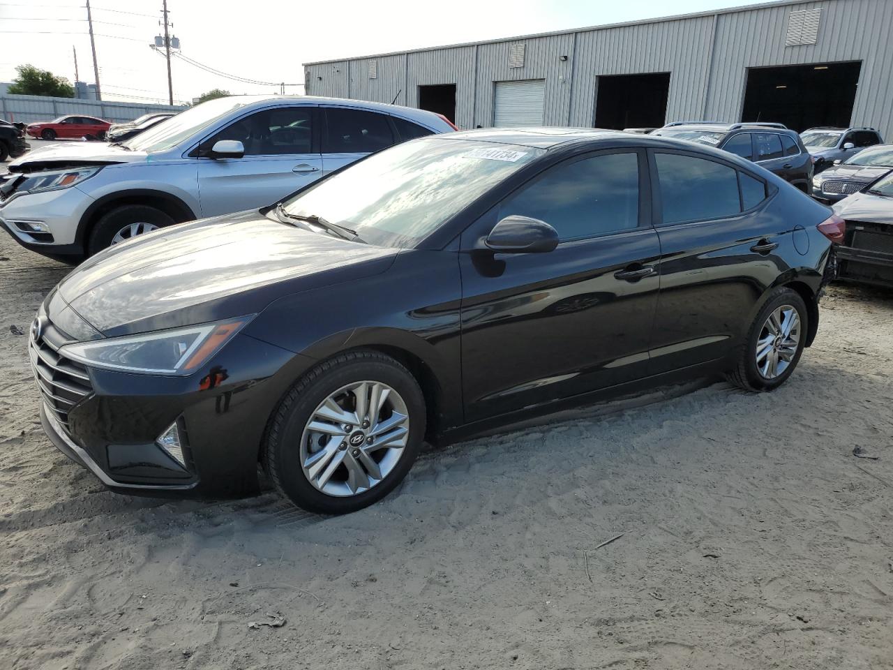 hyundai elantra 2019 kmhd84lf4ku830540