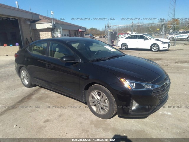 hyundai elantra 2019 kmhd84lf4ku843952