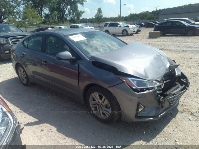 hyundai elantra 2019 kmhd84lf4ku878099