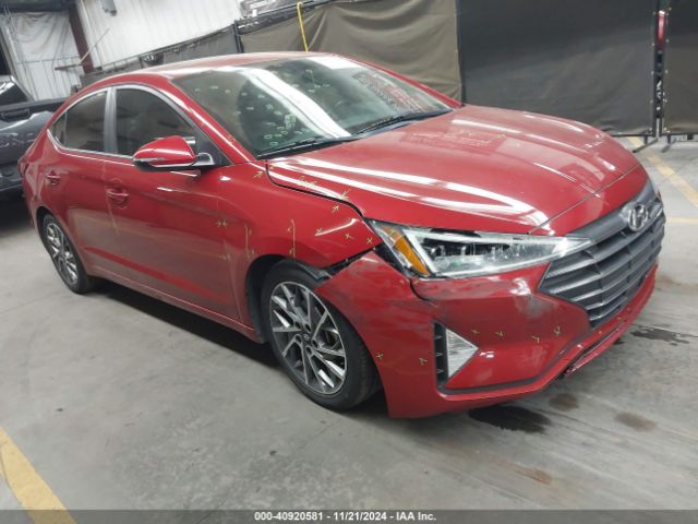 hyundai elantra 2019 kmhd84lf4ku885649