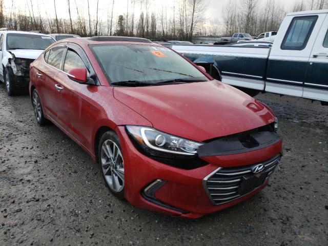 hyundai elantra se 2017 kmhd84lf5hu195241