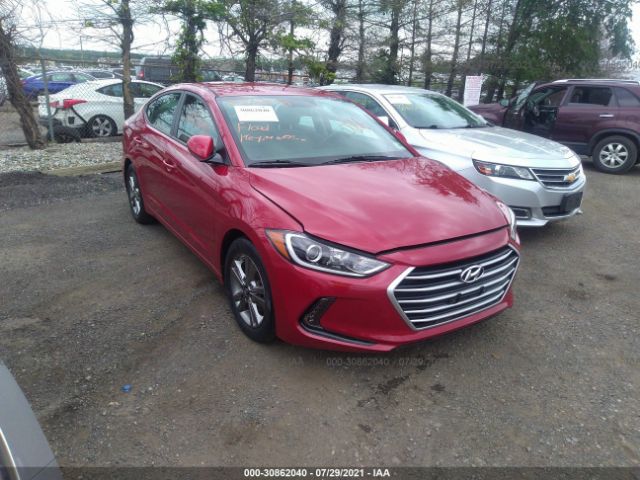 hyundai elantra 2017 kmhd84lf5hu197359