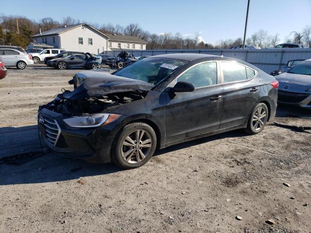 hyundai elantra se 2017 kmhd84lf5hu206173