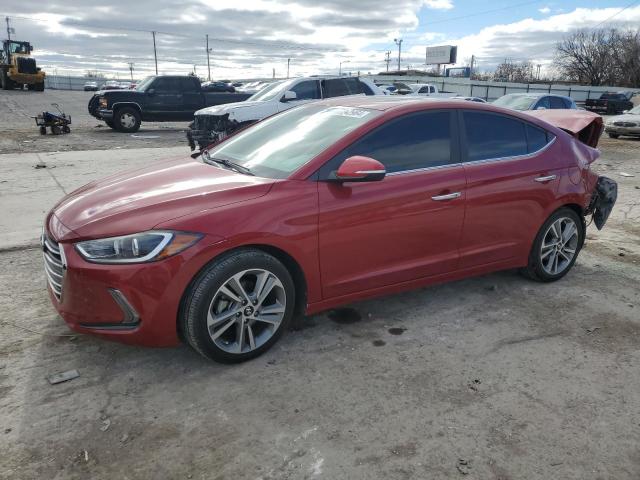 hyundai elantra li 2017 kmhd84lf5hu263442