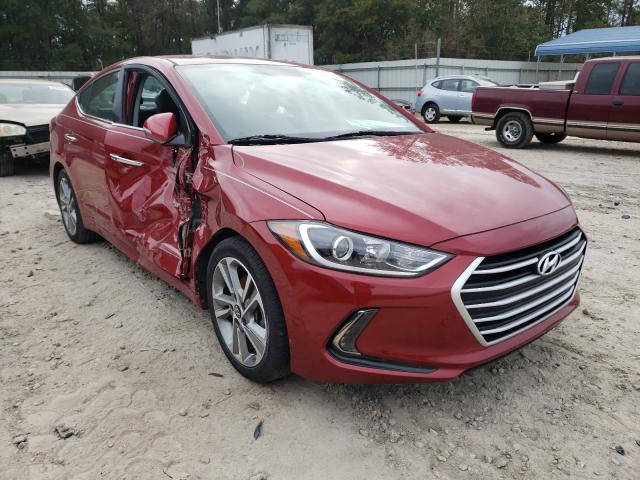 hyundai elantra se 2017 kmhd84lf5hu283741