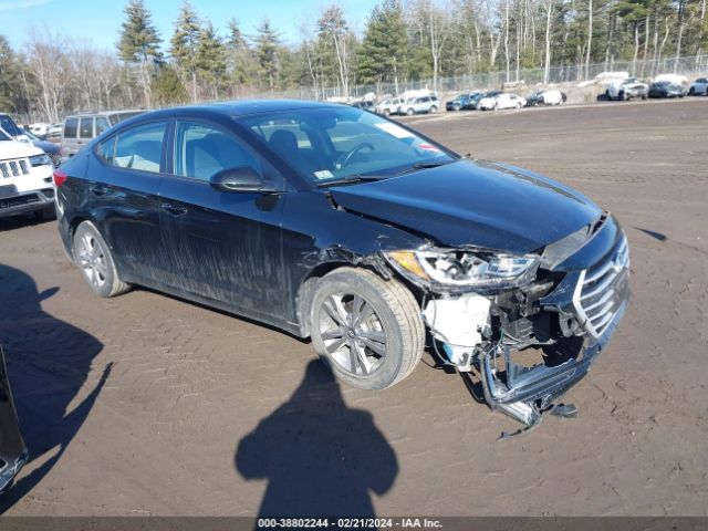 hyundai elantra 2017 kmhd84lf5hu348619