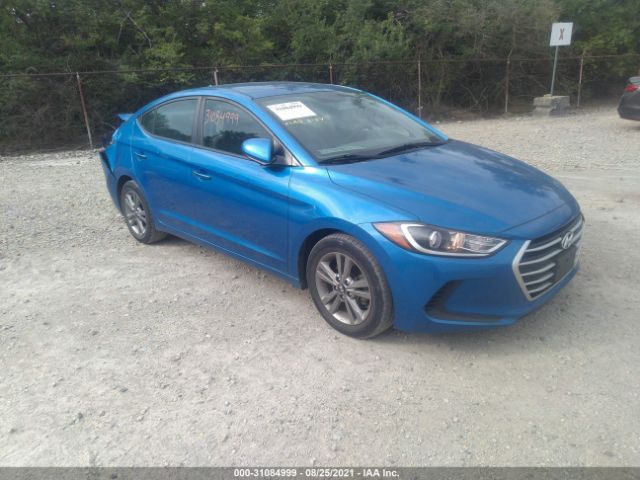 hyundai elantra 2017 kmhd84lf5hu396332