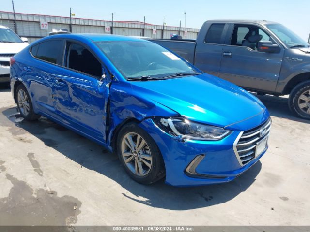 hyundai elantra 2017 kmhd84lf5hu398355